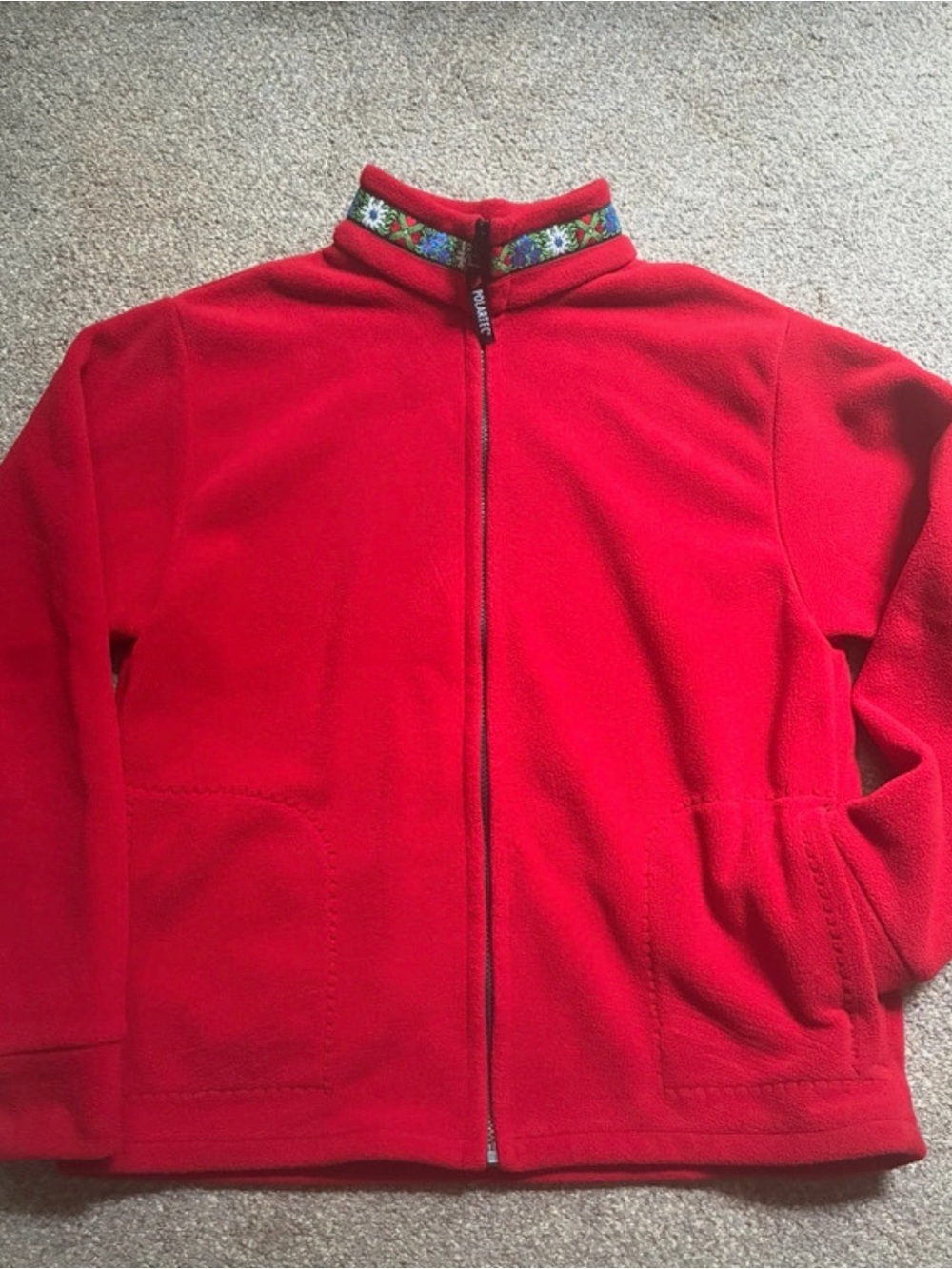 Full Zip Fleece Cardigan (no size)